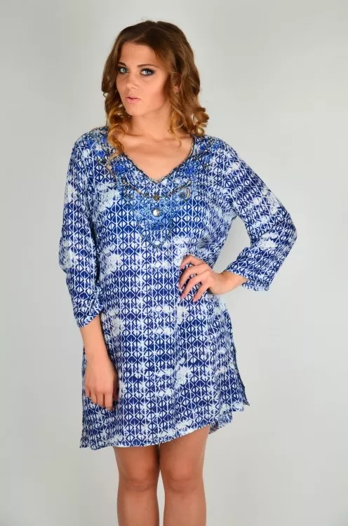 Женское пляжное платье с принтом Iconique IC9-072