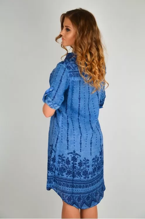 Пляжная туника рукава с манжетам Iconique IC9-093